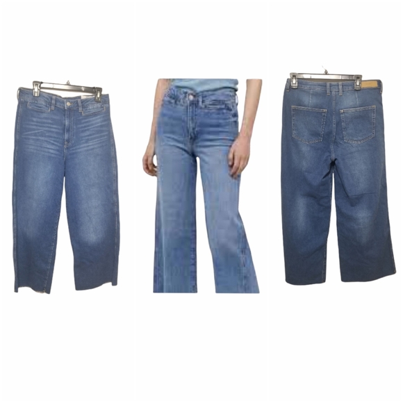 H&M Denim - NEW. H&M Culotte High Waist & Denim Jeans , Size 10